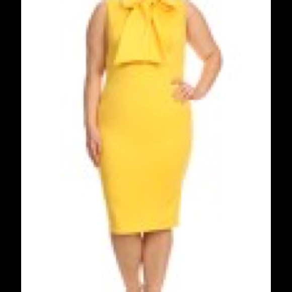 Plus Bow Dress - Picture 2 of 4