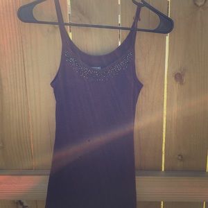 Purple Embellished Tank 💕