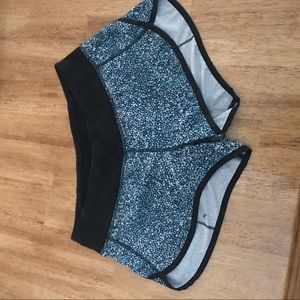Lululemon speed shorts