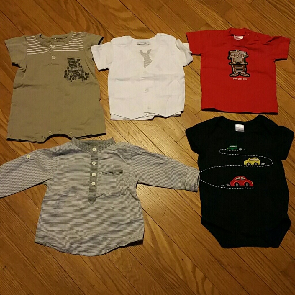 Bundle Baby Boy Clothes, Size 6 Months