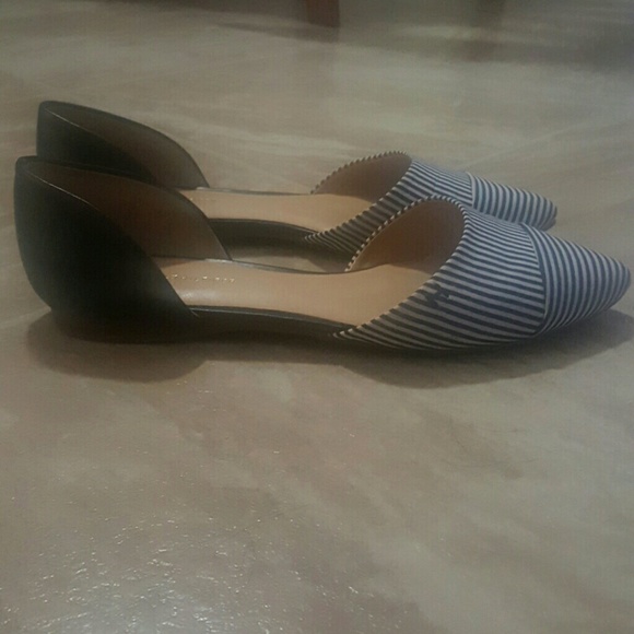 Tommy Hilfiger D'Orsay Flats Like New - Picture 2 of 5
