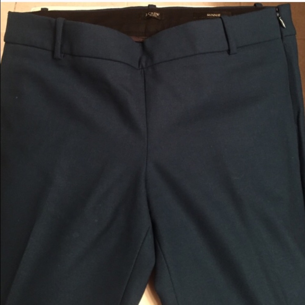 J Crew Minnie Pant Teal