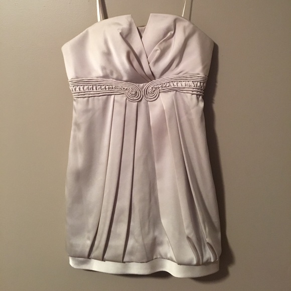 BCBG Champagne Cocktail Dress - Picture 1 of 6