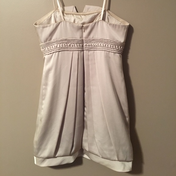 BCBG Champagne Cocktail Dress - Picture 3 of 6