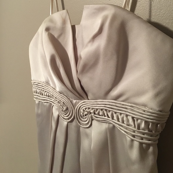 BCBG Champagne Cocktail Dress - Picture 2 of 6