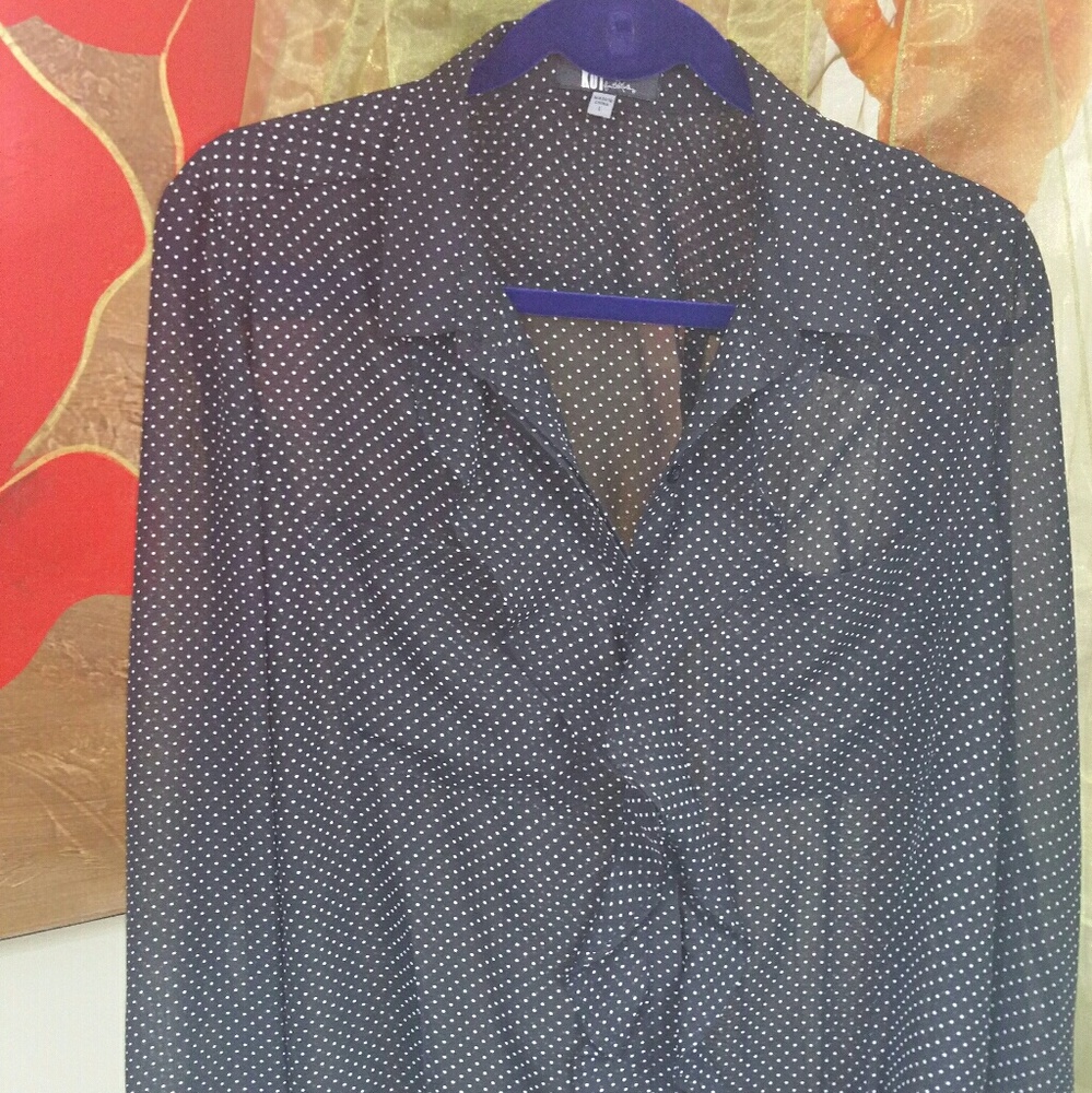 Kut from the Cloth (stitch fix) ruffled blouse