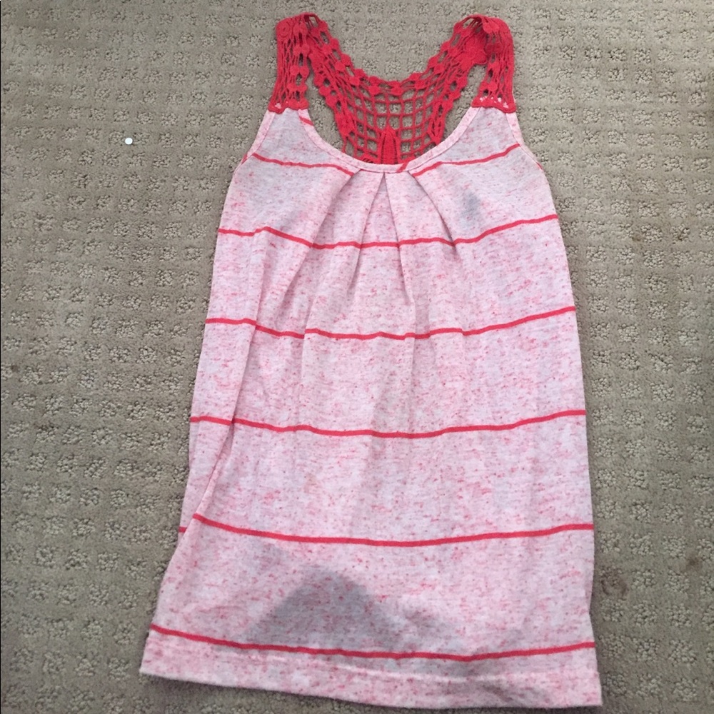 Tilly's crochet tank top