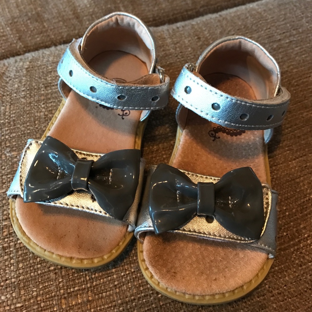 Livie and Luca silver sandals