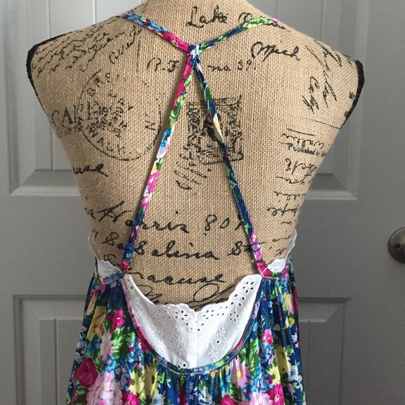 LAST ONE! Floral Print Dress - Picture 6 of 8