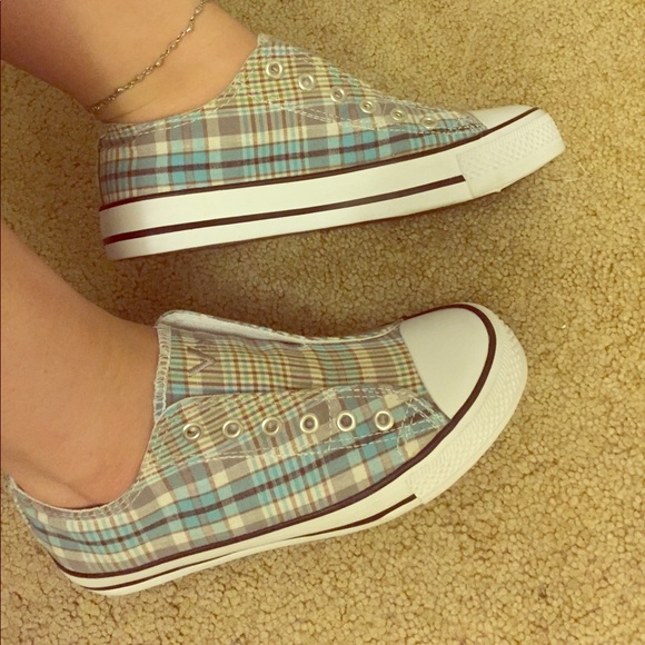 victory Shoes - 🔥Last Firm Price🔥  plaid sneakers