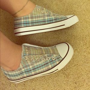 🔥Last Firm Price🔥  plaid sneakers