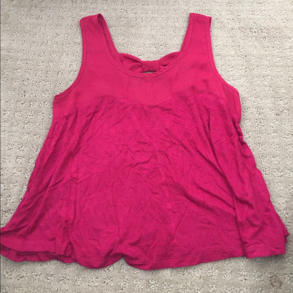 Pink Charlotte Russe Tank Top