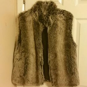 Plush Faux Fur Vest