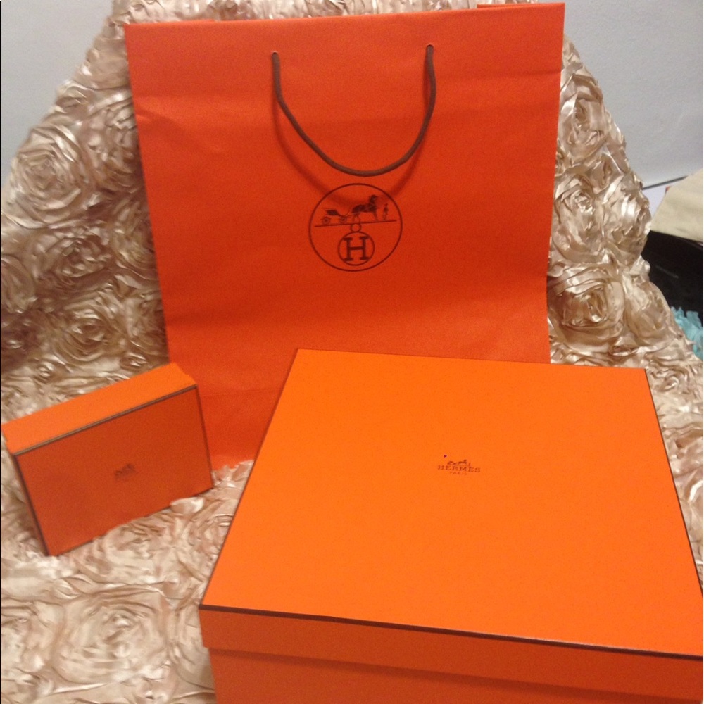 NOT FOR SALE!! Authentic HERMES Boxes