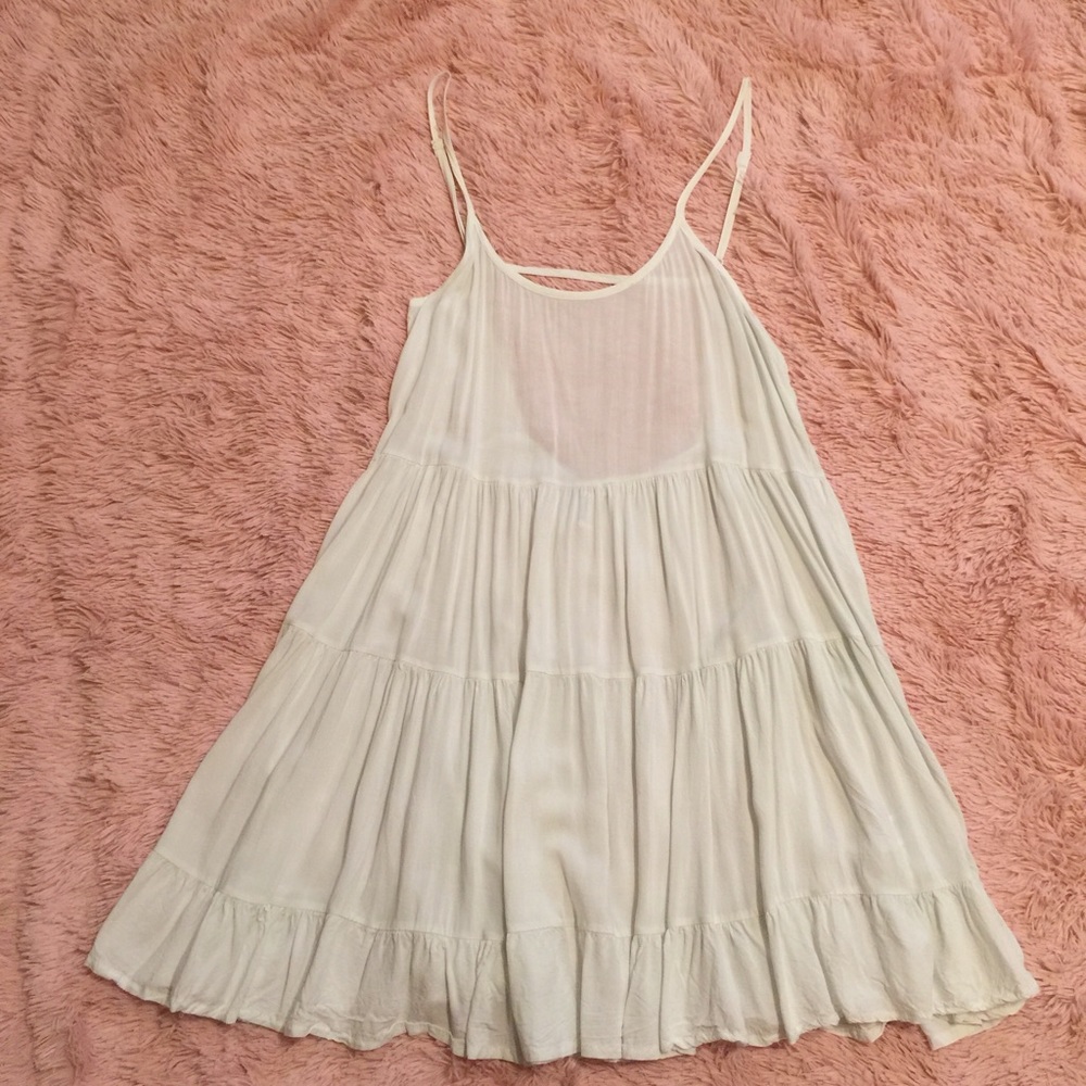 Low back summer dress