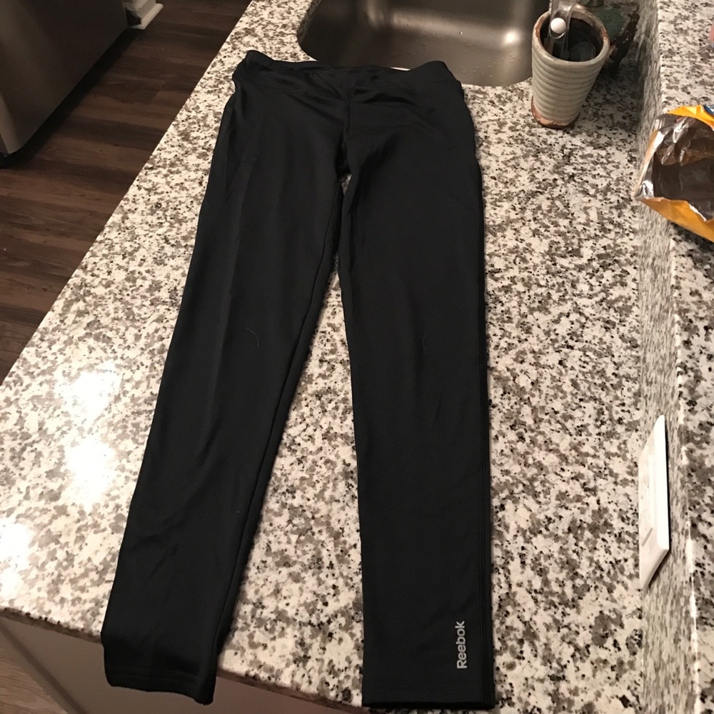 Black reebok leggings