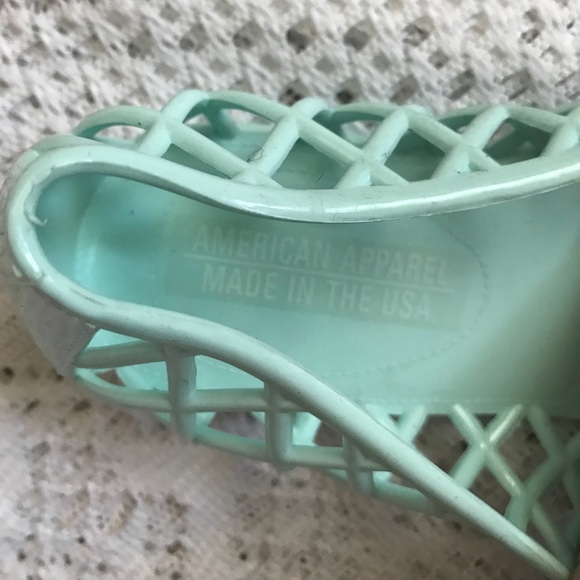 American Apparel Jelly Flats - Picture 3 of 3