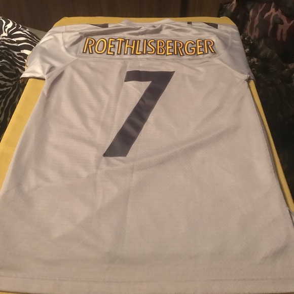 Steelers Reebok Roethlisberger jersey size M. - Picture 7 of 8
