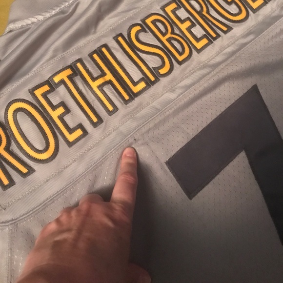 Steelers Reebok Roethlisberger jersey size M. - Picture 8 of 8