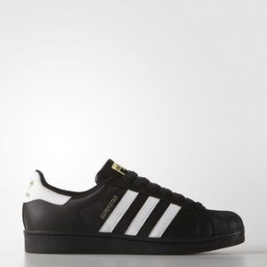 Black superstars adidas
