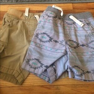 2 pairs of 18 month toddler shorts