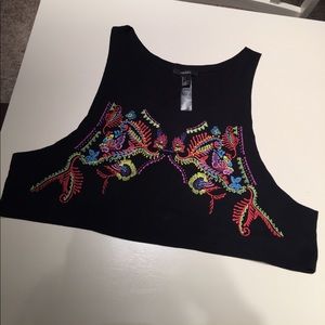 Crop tank top - perfect for summer music festivals