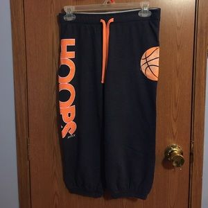 Cropped sweatpants from Justice.