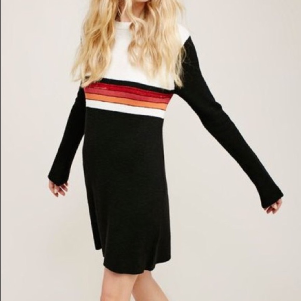 Free people retro sweater dress
