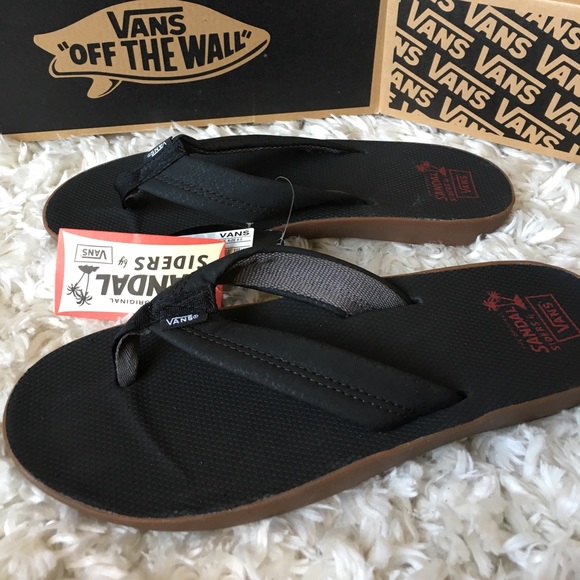 vans off the wall flip flops