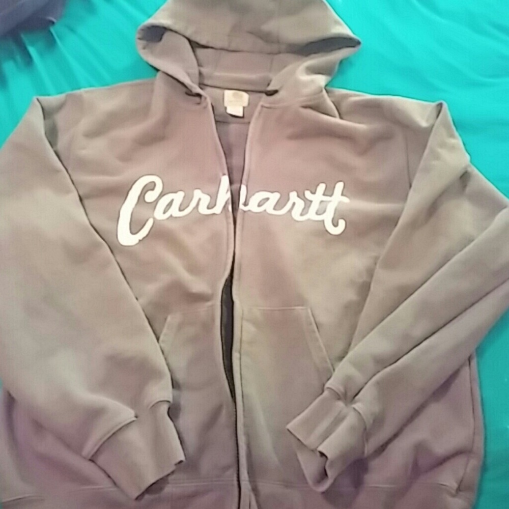 Men's Carhartt zip up hoodie