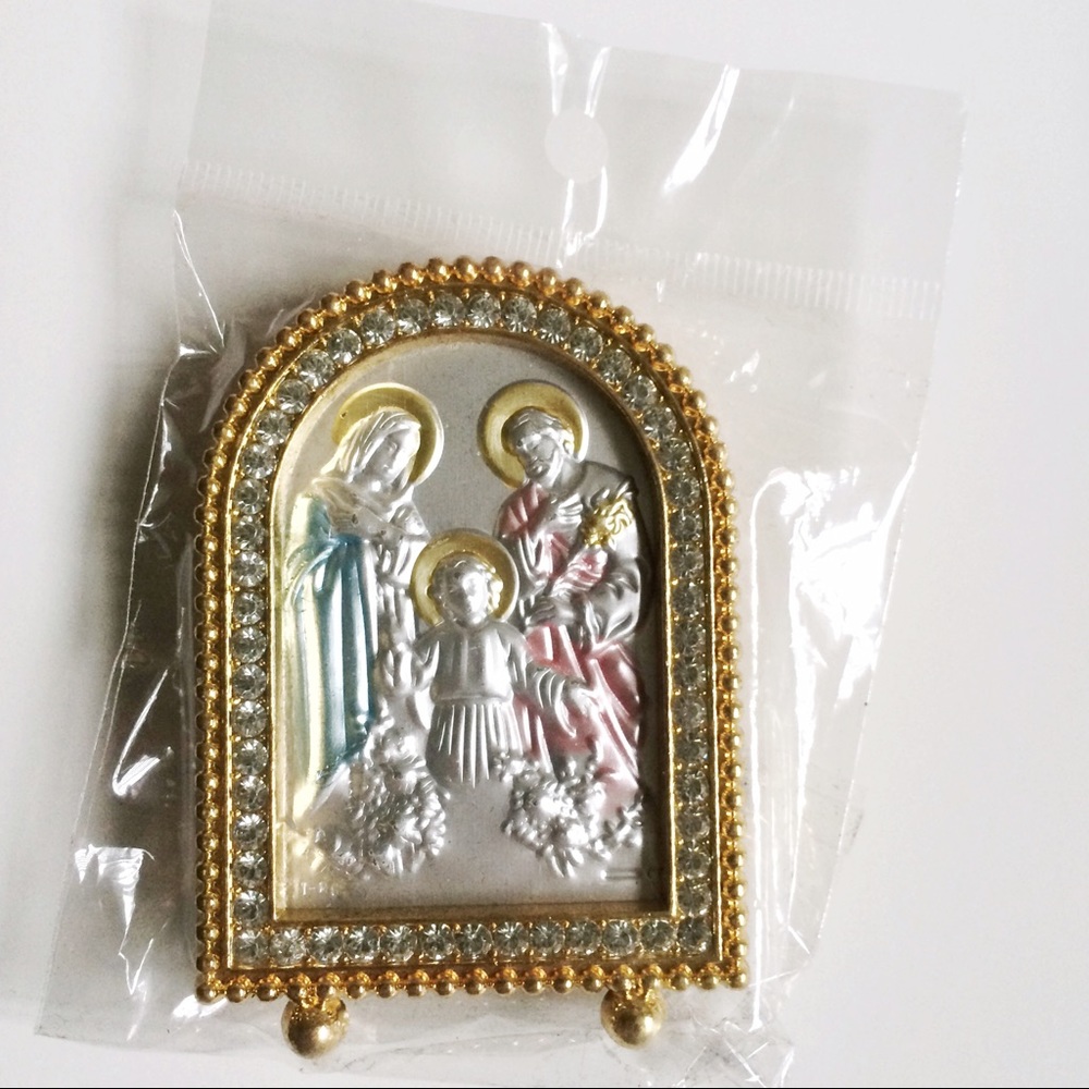 Cute nativity frame