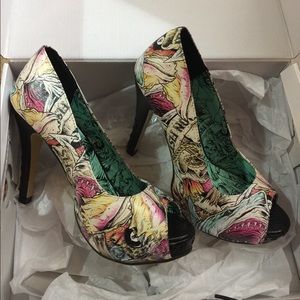 Iron fist shark heels