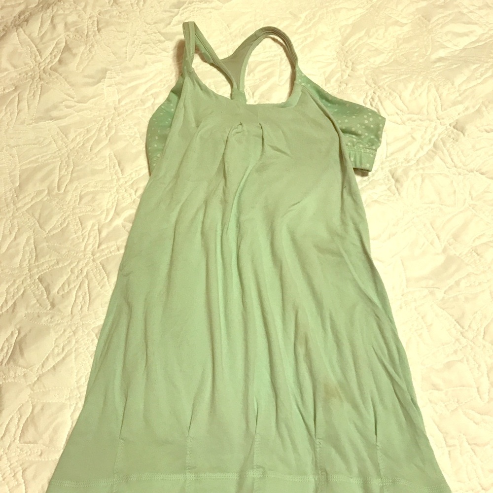 Built-in bra workout top