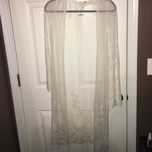 Lace Kimono NWT