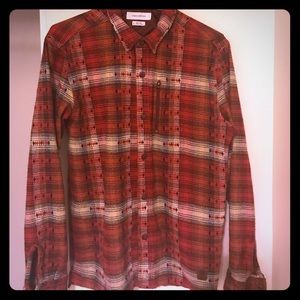 Urban outfitters button up thick cotton shirt