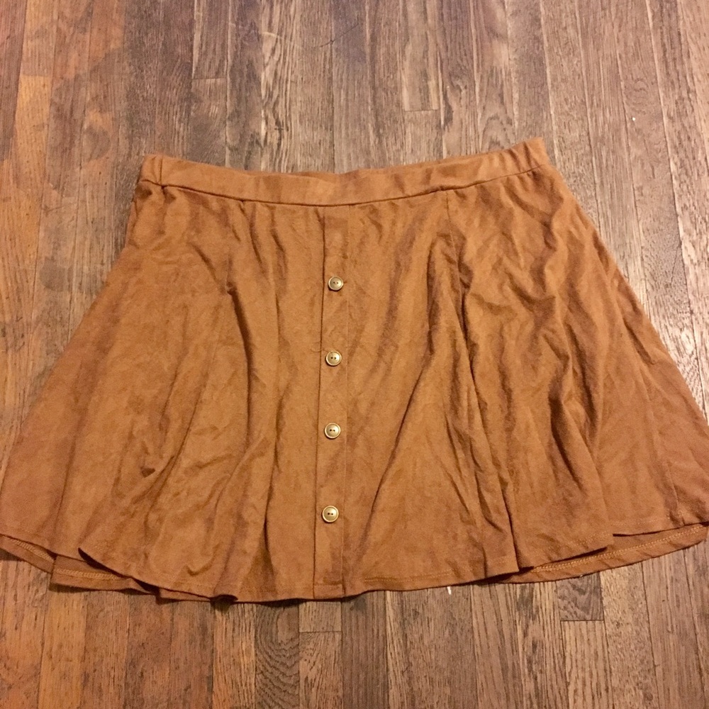 suede skirt