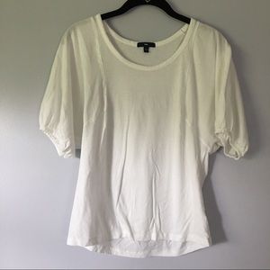 💥5 for $20 - GAP White Half Sleeve Shirt