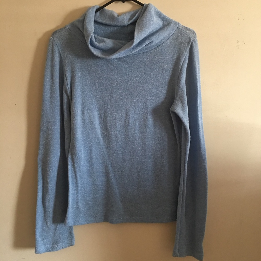 Baby  Blue turtleneck
