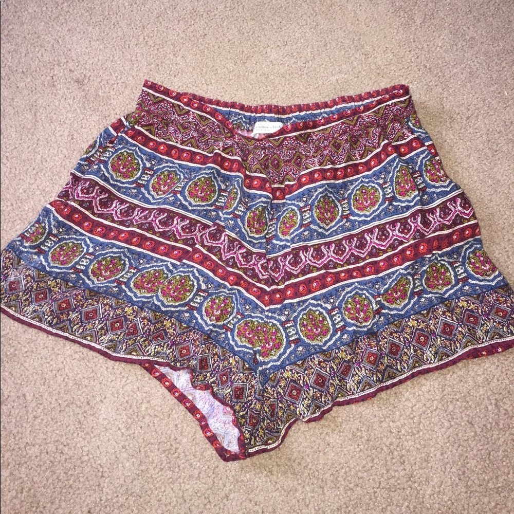 Abercrombie Tribal Prong Shorts