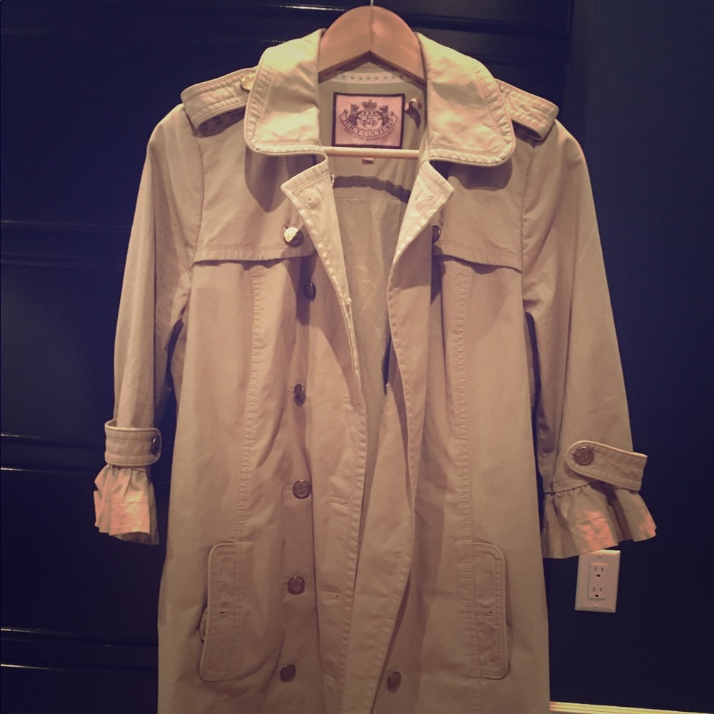 Juicy Couture Trench Rain Coat