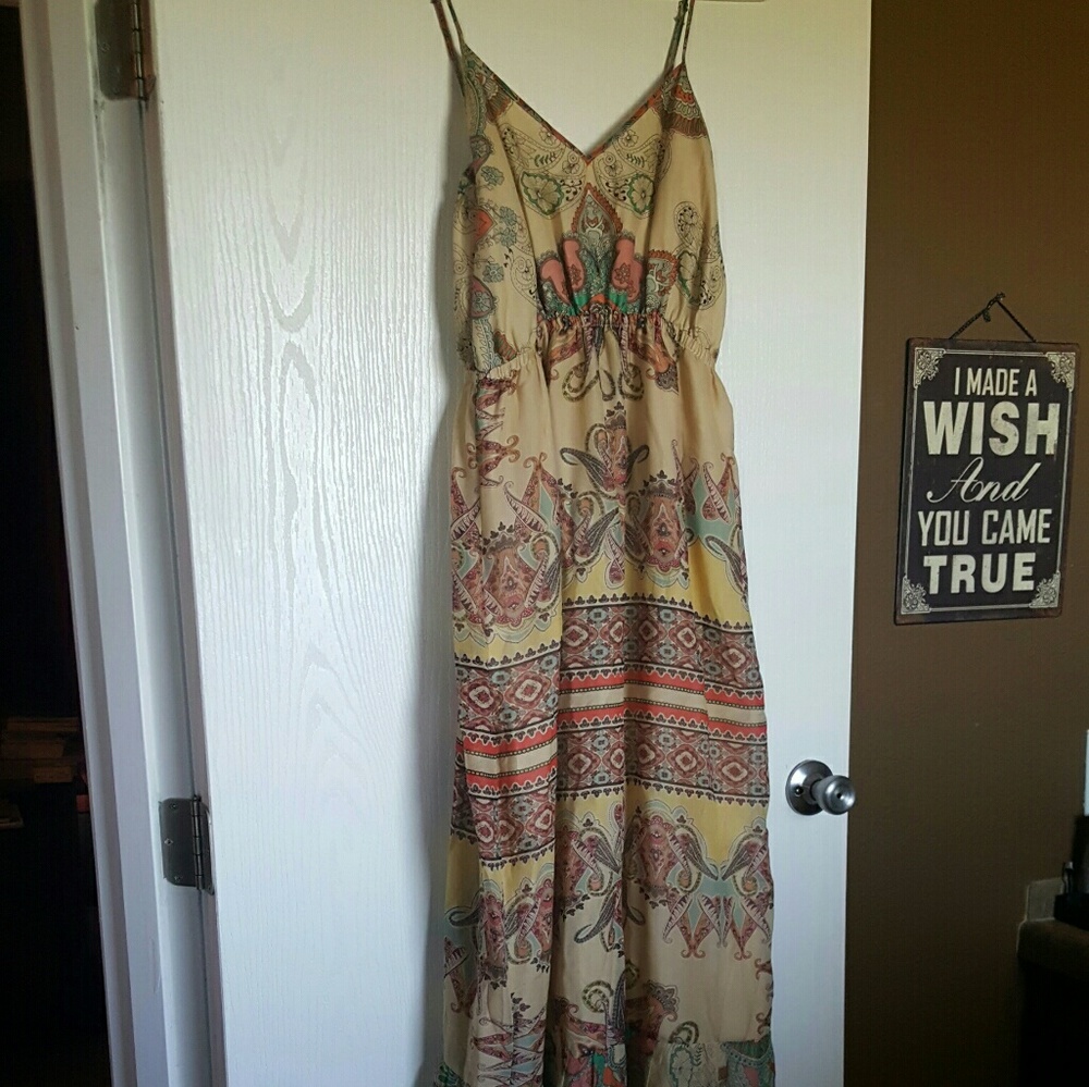 Boho maxi dress