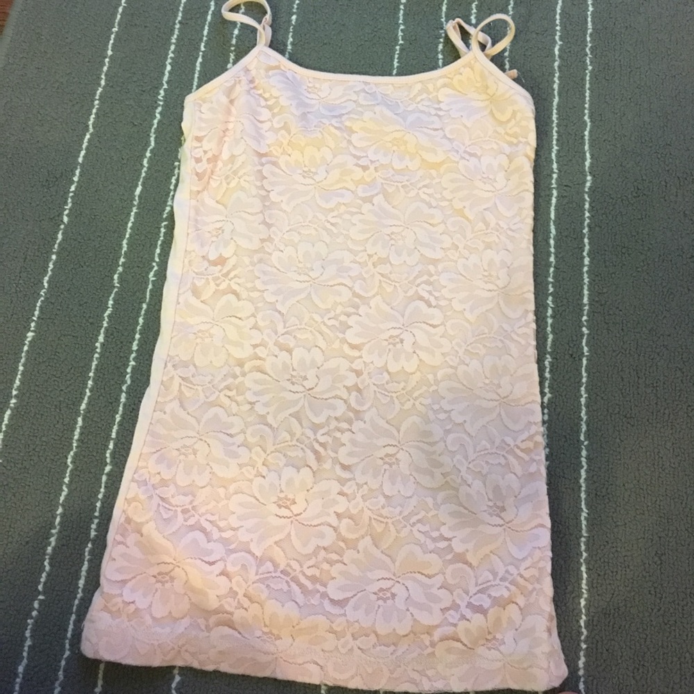 Aeropostale lace front tank top
