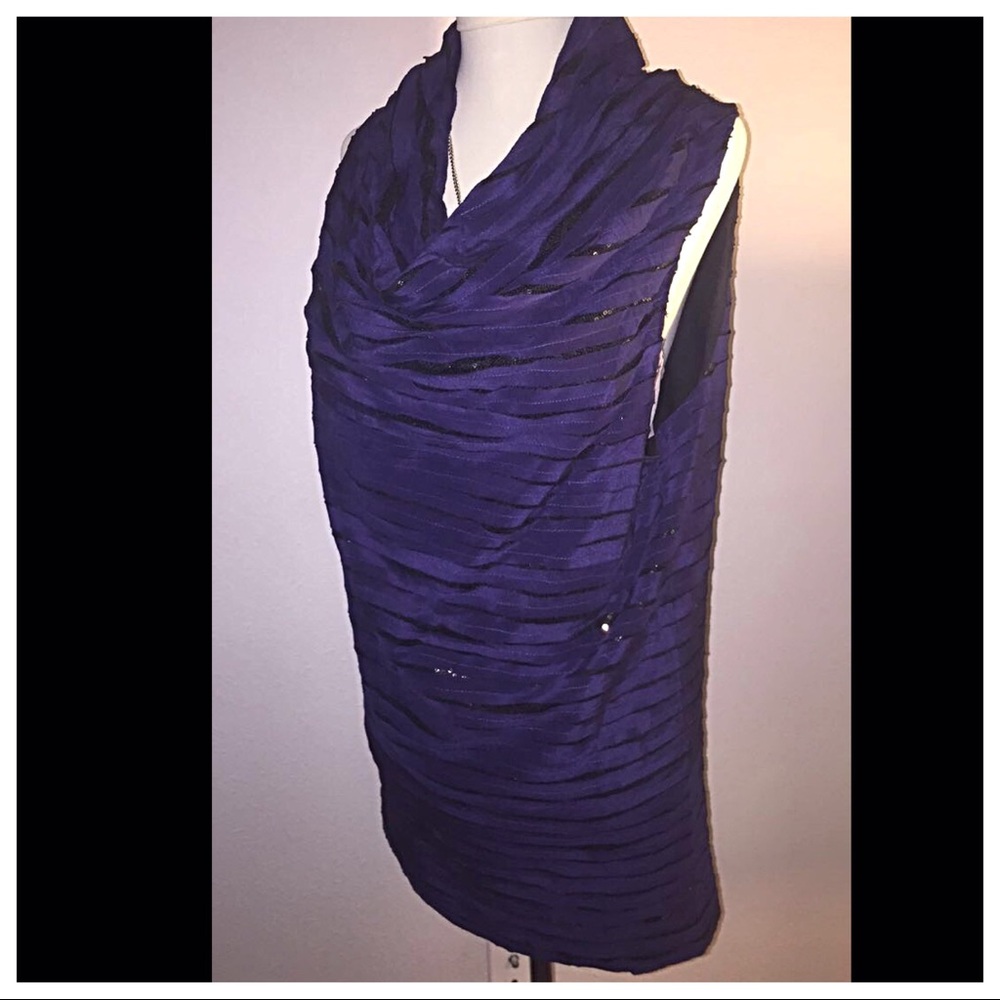 Sachin + Babi Plum/Midnight Tunic or Dress, Large