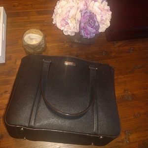 {Kate Spade} Black leather bag 🛄☑️