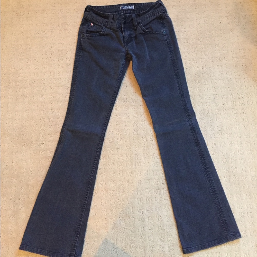 Hudson black bootcut jeans