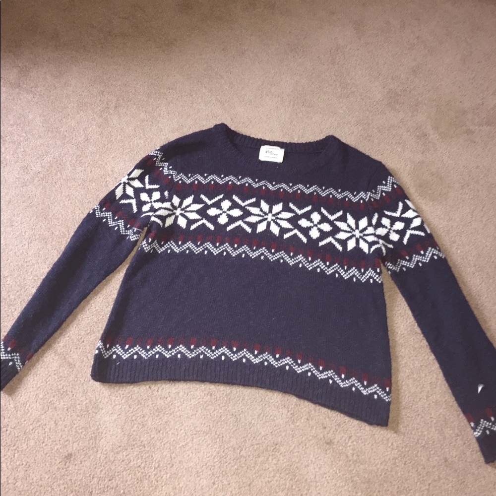 Navy Winter Sweater
