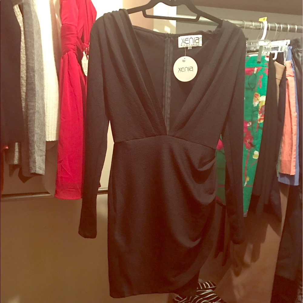 Xenia black dress