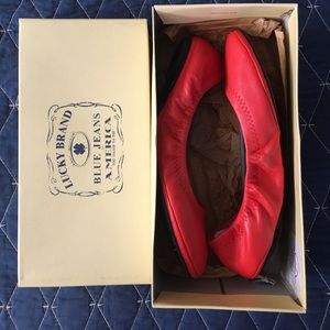 Lucky Brand red flats