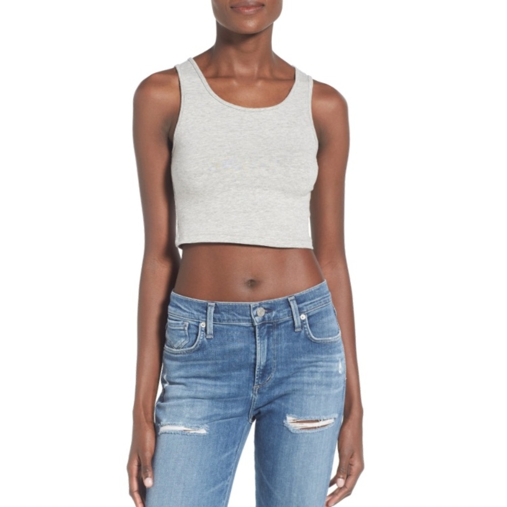 New bp crop top in orange