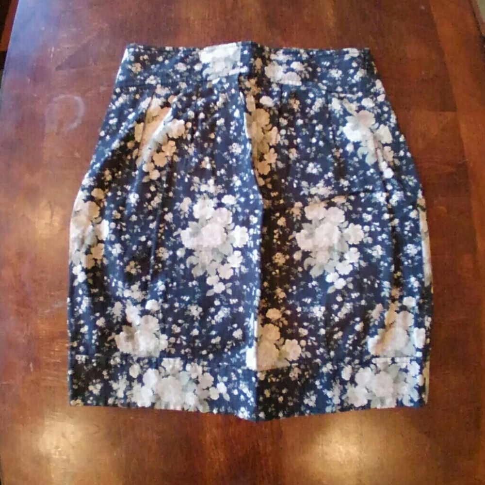 Floral Pencil Skirt